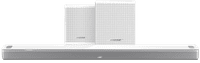 Bose Smart Ultra Barre de Son Blanc + Bose Enceintes Surround Blanc