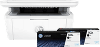 HP LaserJet M140w MFP + 2 Toners Noirs Supplémentaires