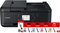 Canon PIXMA TR7650 + 1 Set de Cartouches XL Supplémentaires