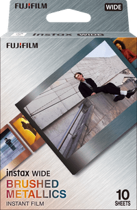 Fujifilm Instax Wide Film Brushed Metal (10 stuks)