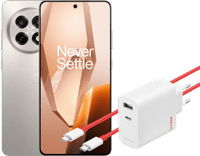 OnePlus 13R 256 Go Blanc 5G + OnePlus Chargeur SuperVOOC 80 W avec 2 Ports