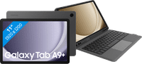 Samsung Galaxy Tab A9 Plus 11 Pouces 128 Go Wifi Gris + BlueBuilt Étui Clavier AZERTY