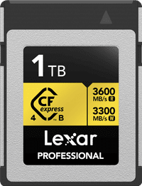 Lexar Professional GOLD 4.0 1TB CFexpress Type B