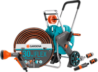 Gardena Comfort FLEX 1/2 30 m CleverRoll M Easy Pack Pistolet d'Arrosage Classic