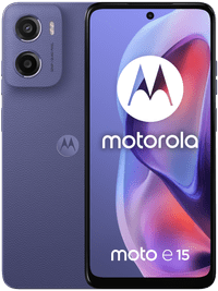 Motorola Moto E15 64GB Purple 4G