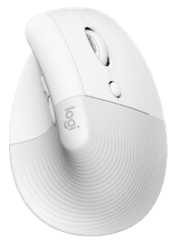Logitech Lift Souris Ergonomique Verticale Blanc