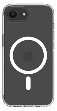 BlueBuilt Protective Back Cover met MagSafe iPhone 16e Transparant