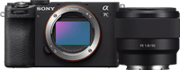 Sony A7C II Noir + FE 50 mm f/1.8