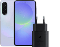 Samsung Galaxy A36 128GB Purple 5G + Samsung Charger 25W Black