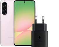 Samsung Galaxy A56 256GB Pink 5G + Samsung Charger 25W Black