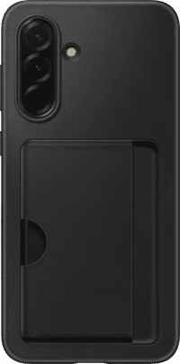 Samsung Galaxy A36 Card Slot Back Cover Zwart
