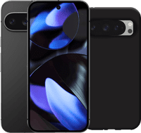 Google Pixel 9 128 Go Noir 5G + Just in Case Soft Design Back Cover Noir