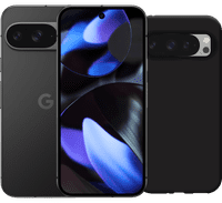 Google Pixel 9 256GB Black 5G + Just in Case Soft Design Back Cover Black