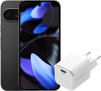 Google Pixel 9 128 Go Noir 5G + BlueBuilt Chargeur 30 W Blanc