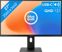 BlueBuilt 27 inch Quad HD Monitor met USB C