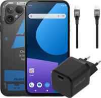 Fairphone 5 256GB Transparant 5G + Oplaadpakket