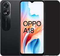 OPPO A18 128 Go Noir 4G + Just in Case Back Cover Noir