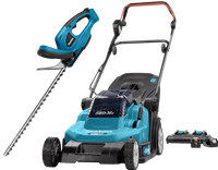 Makita DLM432PT with 5.0Ah Battery (2x) + Makita DUH523Z