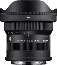 Sigma 10-18 mm f/2.8 DC DN Contemporary Sony Monture E