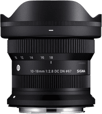 Sigma 10-18mm f/2.8 DC DN Contemporary Fujifilm X