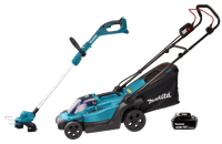 Makita DLM330SM incl. 4,0 Ah Accu + Makita DUR193Z + 5,0 Ah 18V Accu