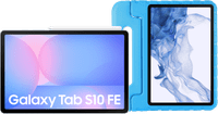 Samsung Galaxy Tab S10 FE 10,9 inch 128GB Wifi Lichtblauw + Just in Case Kids Cover Blauw