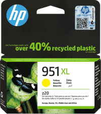 HP 951XL Cartridge Geel