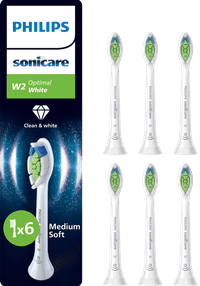 Philips Sonicare Optimal White HX6066/87 Blanc (6 Pièces)