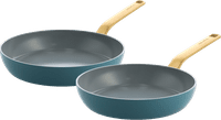 GreenPan Evolution Frying Pan Set 24cm + 28cm Blue