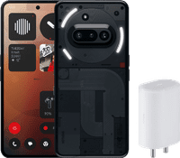 Nothing Phone (3a) 128 Go Noir 5G + Nothing Chargeur Power Delivery 45 W Blanc