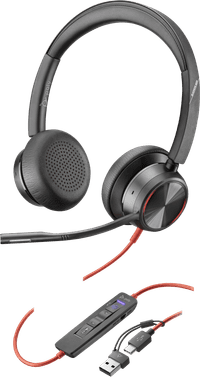 Poly Blackwire 8225 MS Bedrade Office Headset