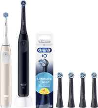 Oral-B iO 2 Duo Pack Black and Pink Value Pack