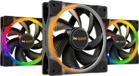 be quiet! Light Wings PWM 120x120x25 - Triple Fan Kit