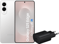 Samsung Galaxy S25 Edge 256 Go Argent 5G + Samsung Chargeur 25 Watts Noir