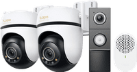 TP-Link Tapo C530WS Duo Pack + D235 Smart Battery and Wired Doorbell