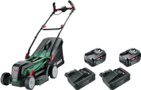 Bosch UniversalRotak 18V-37-550 4.0Ah Battery (4x) Starter Pack