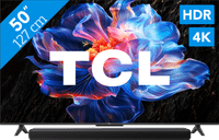 TCL 50" LED P61K 4K (2025) + TCL S45H 2.0 Barre de Son