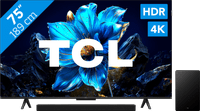 TCL 75 inches QLED P71K 4K (2025) + TCL Q75H