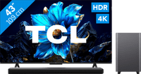 TCL 43" QLED P71K 4K (2025) + TCL S55H 2.1 Barre de Son