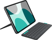 Logitech Flip Folio iPad Pro (2024)/iPad Air (2025) 11 inches Keyboard Cover AZERTY