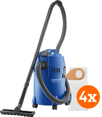 Nilfisk Buddy II 18 T + Nilfisk Vacuum Cleaner Bags for Buddy II (4x)