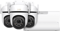 TP-Link Tapo C530WS 3-pack + H500 Smart HomeBase