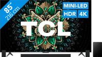 TCL 85 inches QD Mini-LED C61K 4K (2025) + TCL Q85H PRO