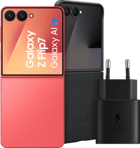 Samsung Galaxy Z Flip 7 256GB Rood 5G + Accessoirepakket