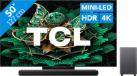TCL 50 inches QD Mini-LED C71K 4K (2025) + TCL S55H 2.1 Soundbar