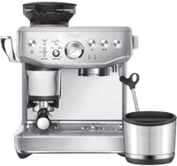 Sage Barista Express Impress Brushed Stainless Steel + Knock Box