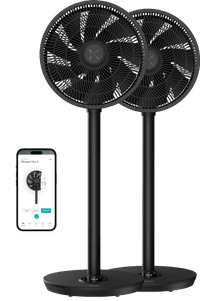 Duux Whisper Flex 2 Duo Pack Zwart