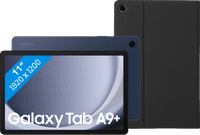 Samsung Galaxy Tab A9 Plus 11 Pouces 8 Go/256 Go Wifi Bleu + Book Case Noir