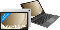 Samsung Galaxy Tab A9 Plus 11 inch 6GB/128GB Wifi Zilver + Toetsenbord Hoes AZERTY