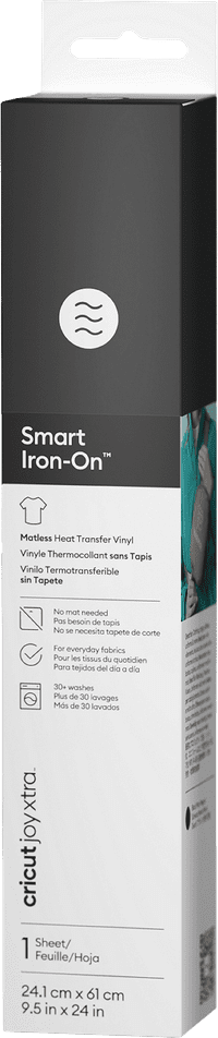Cricut Smart Iron-On Joy Xtra 24,1 x 61 cm Noir
